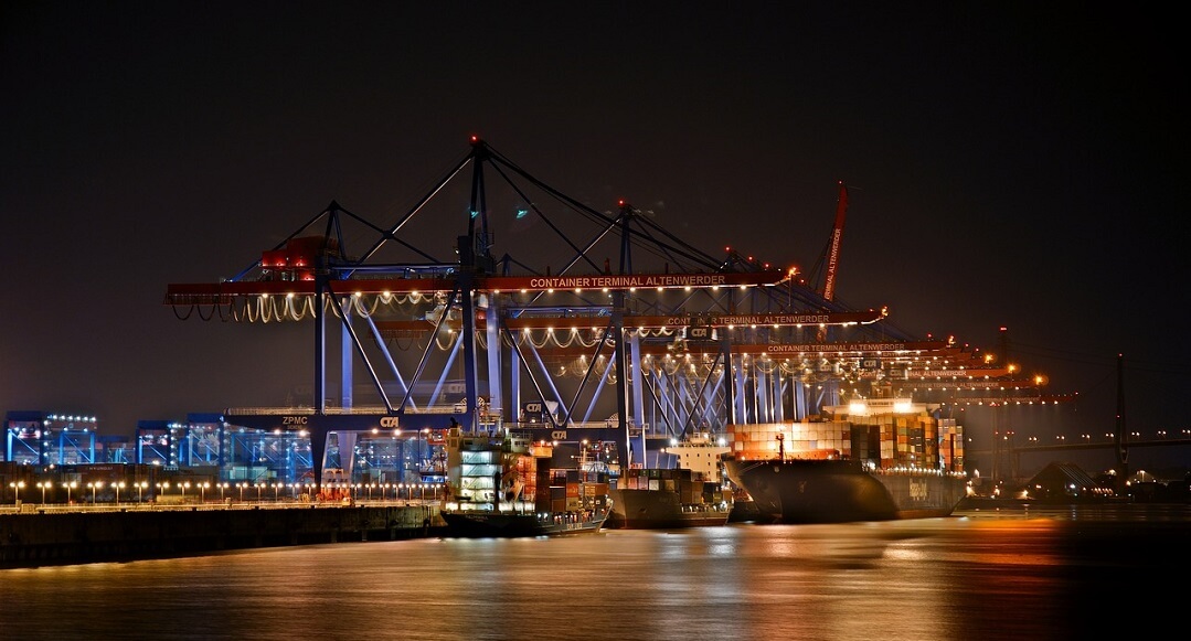 Sick Long Range Distance Sensors and RFID Products Ensure Precise Positioning for 300-foot Gantry Cranes.